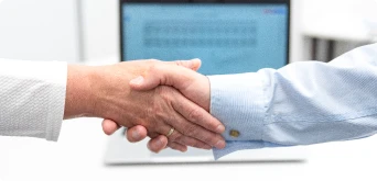 illustration 3D représentant la dissolution et la liquidation d'entreprise