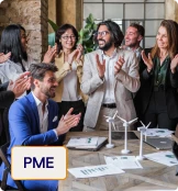 7 experts-comptable en train d'applaudir